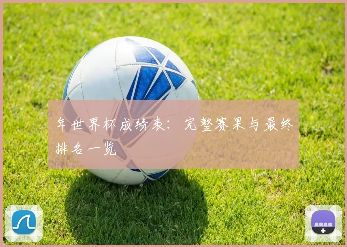 年世界杯成绩表:完整赛果与最终排名一览